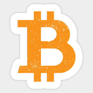 Bitcoin - Cryptocurrency - Blockchain - Investment Sticker